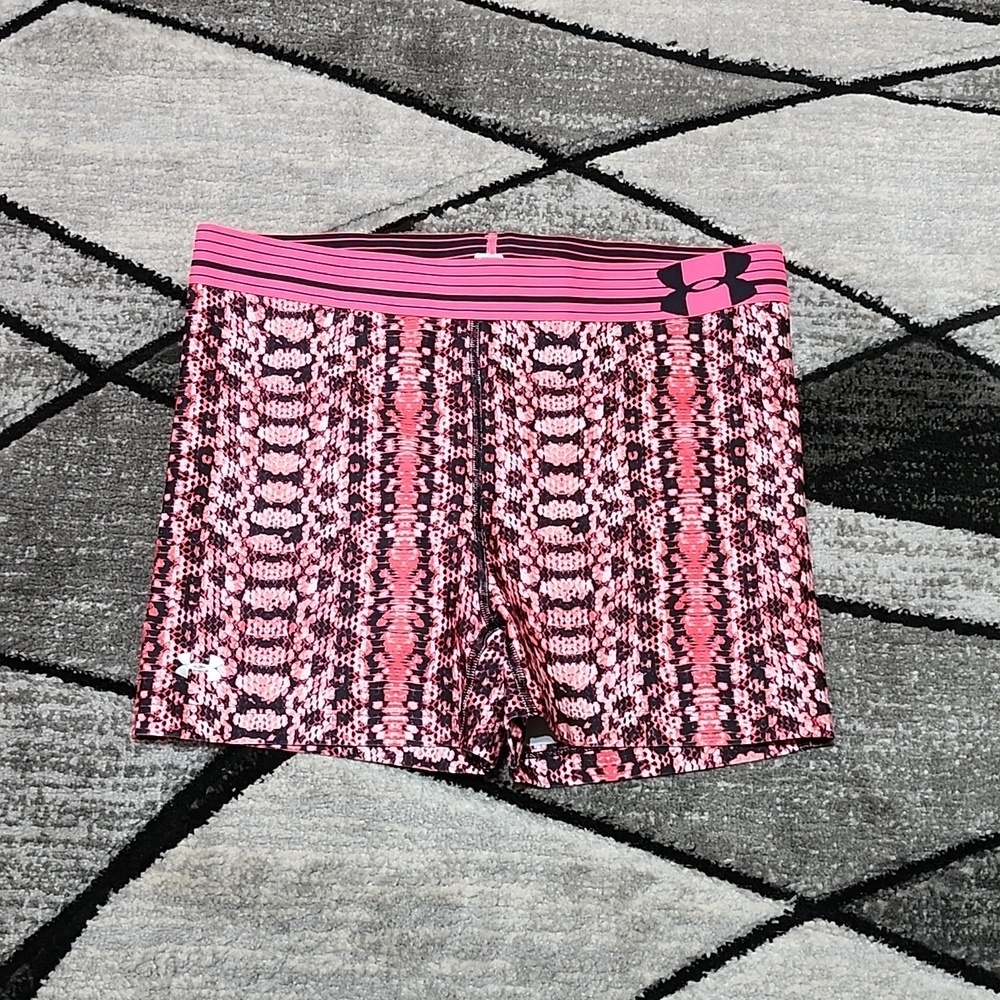 UNDER ARMOUR HEATGEAR ATHLETIC SNAKESKIN PRINT SHORTY MEDIUM